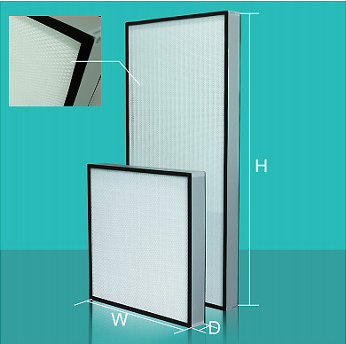 详解无隔板高效过滤器的主要特点-空气过滤器系列-中电阳光